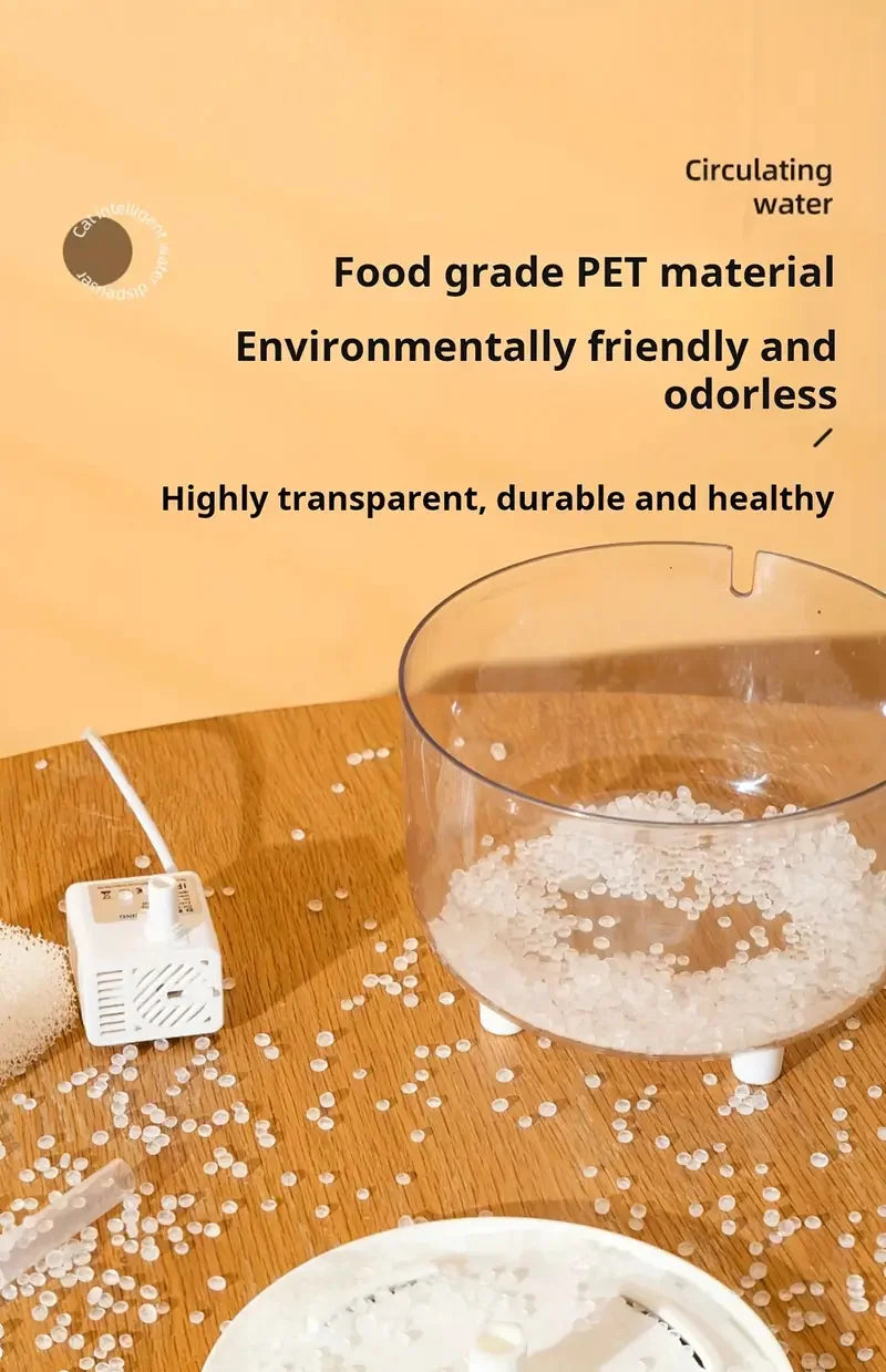 Protege los Riñones de tu gato: Agua Filtrada y Fresca las 24h