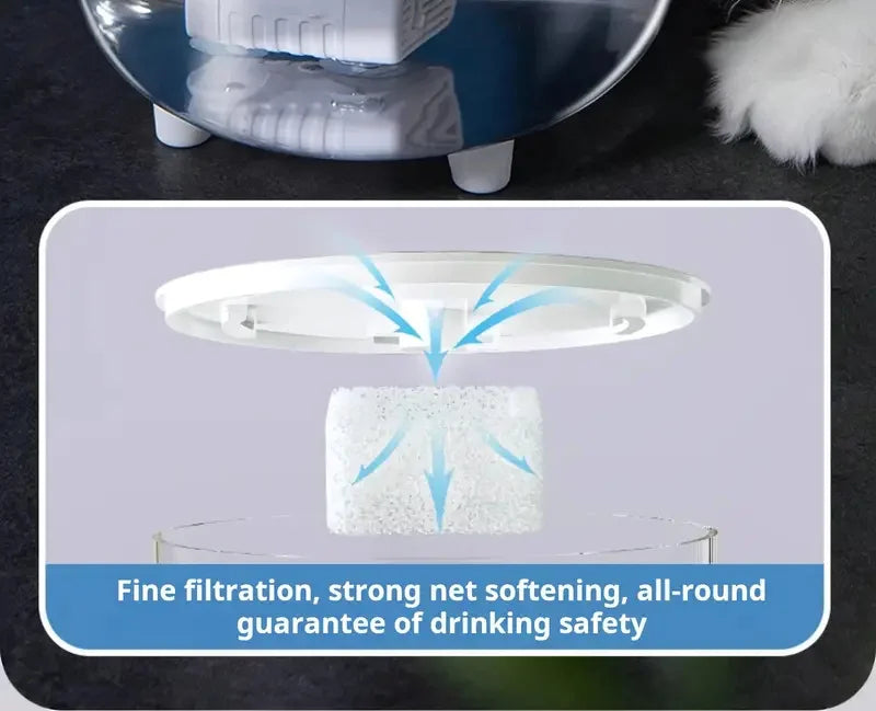 Protege los Riñones de tu gato: Agua Filtrada y Fresca las 24h